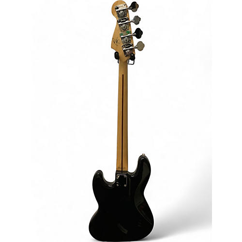 Used Fender Geddy Lee Signature Jazz Bass Black Electric Bass Guitar Black - musicians--Friend