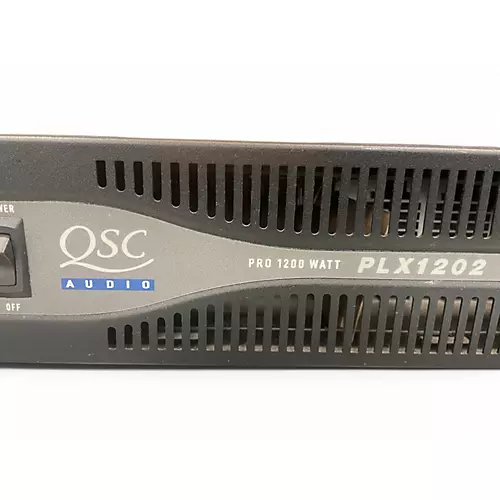Used QSC PLX1202 Power Amp - musicians--Friend
