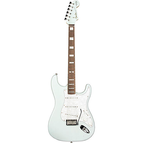 Fender Kenny Wayne Shepherd Stratocaster Electric Guitar Transparent Faded Sonic Blue - musicians--Friend