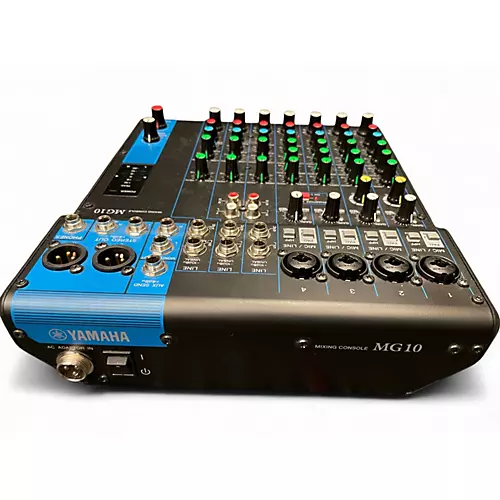 Used Yamaha MG10 Unpowered Mixer - musicians--Friend