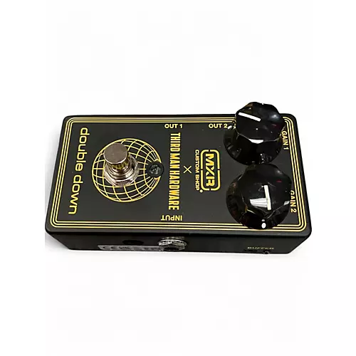 Used MXR THIRD MAN HARDWARE DOUBLE DOWN Effect Pedal - musicians--Friend