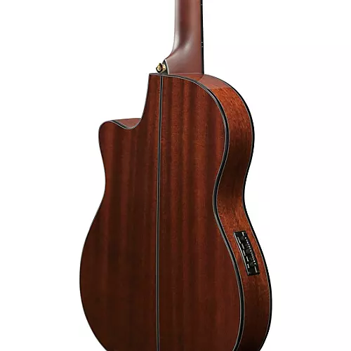 Ibanez GA35FMTCE Flamed Maple Top Classical Acoustic-Electric Guitar Emerald Burst - musicians--Friend