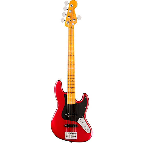 Fender American Ultra II Jazz Bass V Maple Fingerboard Avalanche - musicians--Friend