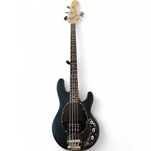 Used Sterling by Music Man StingRay Ray4 Trans Black Electric Bass Guitar Trans Black - musicians--Friend
