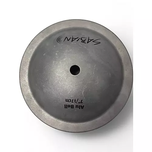 Used SABIAN 7in Aluminum Bell Cymbal 23 - musicians--Friend