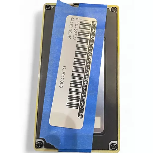 Used BOSS SD1 Super Overdrive Effect Pedal - musicians--Friend