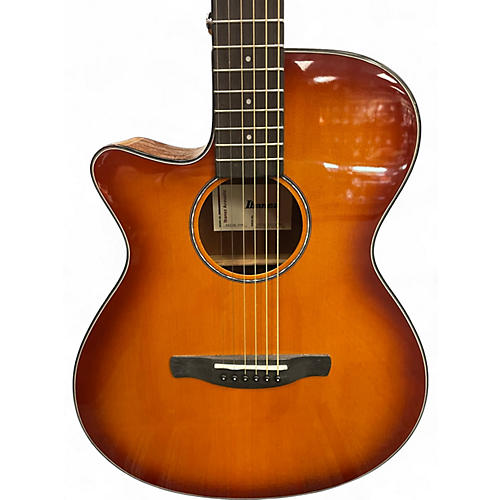 Used Ibanez AEG58L Violin Burst Acoustic Electric Guitar Violin Burst - musicians--Friend