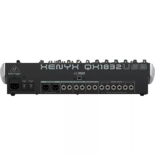 Behringer XENYX QX1832USB USB Mixer With Effects - musicians--Friend
