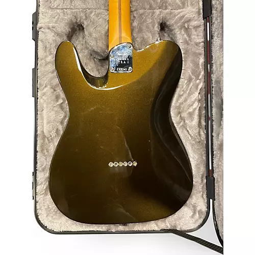 Used Fender American Ultra Telecaster texas tea Solid Body Electric Guitar texas tea - musicians--Friend