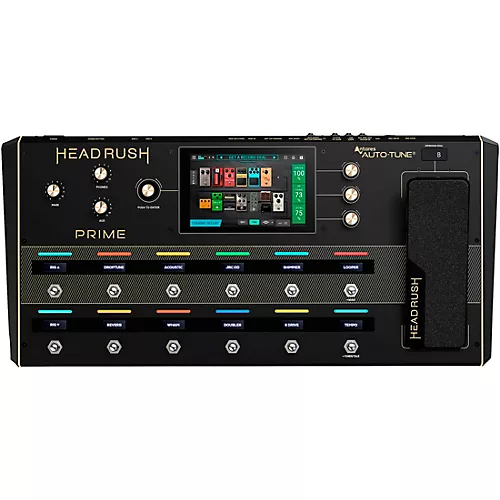 HeadRush Prime Multi-Effects Processor Pedal Black - musicians--Friend