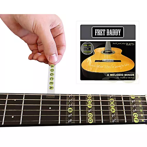 Fret Daddy The A Melodic Minor Scale for Classical Guitar - musicians--Friend
