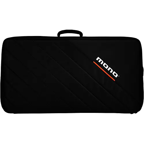 MONO Pedalboard Rail and Stealth Club Accessory Case Large Black - musicians--Friend
