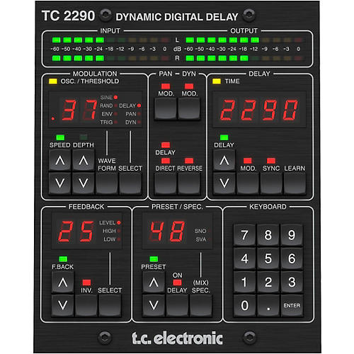 TC Electronic TC2290-DT Dynamic Delay Plug-in with Dedicated Hardware Interface - musicians--Friend