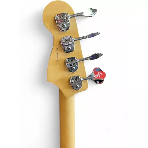 Used Fender American Standard Precision Bass black Electric Bass Guitar black - musicians--Friend