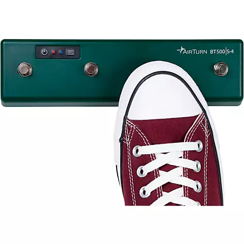 AirTurn BT500S-4 Bluetooth 4 Footswitch Controller - musicians--Friend