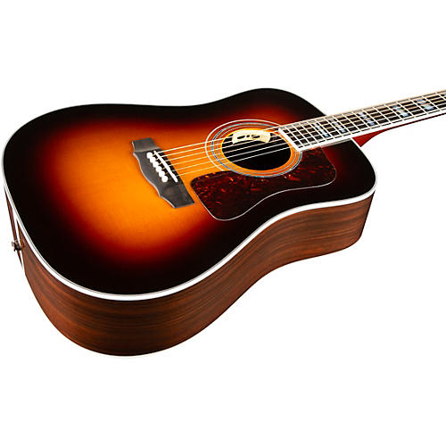 Guild D-55E Acoustic-Electric Guitar Antique Burst - musicians--Friend