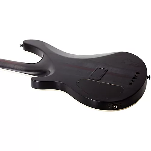 Schecter Guitar Research SLS Elite-5 Evil Twin 5-String Electric Bass Satin Black - musicians--Friend