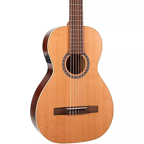 Godin Motif Clasica II Nylon String Parlour Classical Electric Guitar Natural - musicians--Friend
