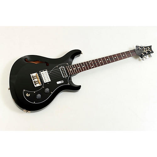 Open-Box PRS S2 Vela Semi-Hollow Electric Guitar Condition 3 - Scratch and Dent Black 197881150266 - musicians--Friend