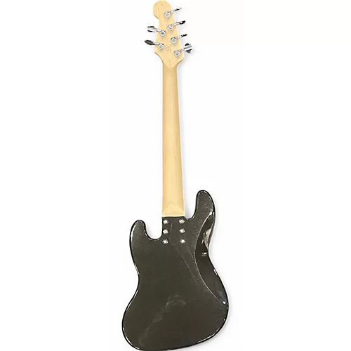 Used Squier AFFINITY JAZZ BASS VI Metallic Black Electric Bass Guitar Metallic Black - musicians--Friend