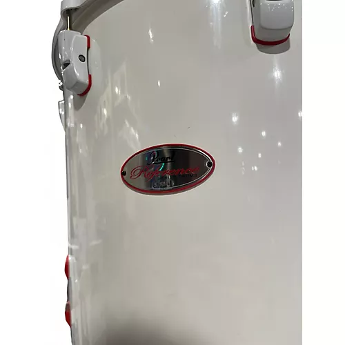 Used Pearl 3 Piece Reference Series White on White Drum Kit White on White - musicians--Friend