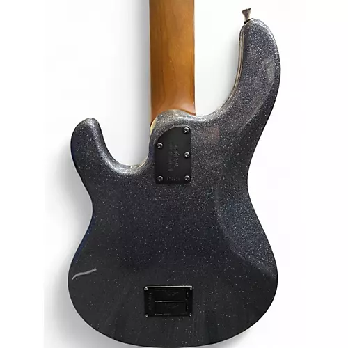Used 2018 Ernie Ball Music Man StingRay Special HH Charcoal Sparkle Electric Bass Guitar Charcoal Sparkle - musicians--Friend