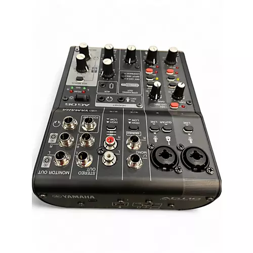 Used Yamaha AG06 Unpowered Mixer - musicians--Friend