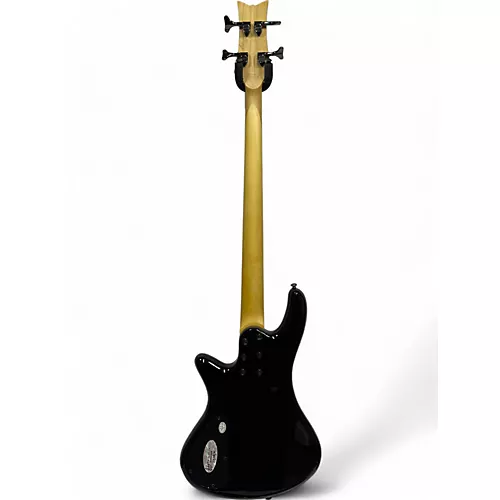 Used Schecter Guitar Research Stiletto Extreme 4 String Trans Red Electric Bass Guitar Trans Red - musicians--Friend