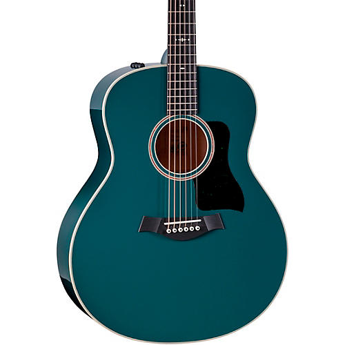 Taylor Custom Torrefied Sitka Spruce-Big Leaf Maple Grand Orchestra Acoustic-Electric Guitar Fjord Green - musicians--Friend