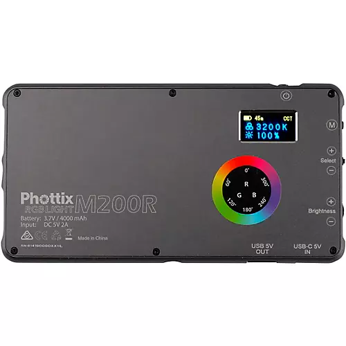Phottix M200R RGB Light - musicians--Friend