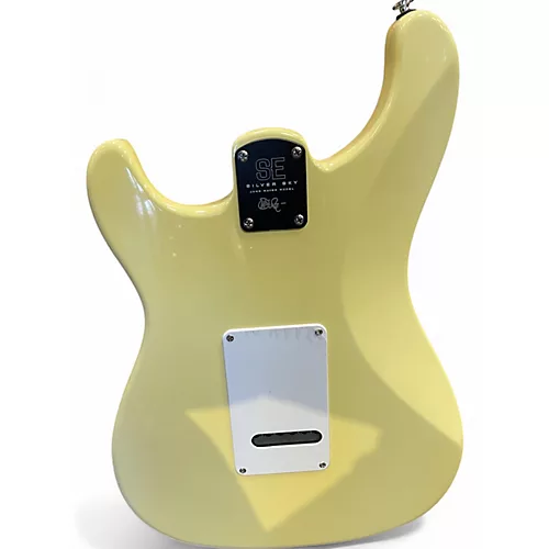 Used PRS SE Silver Sky Cream Solid Body Electric Guitar Cream - musicians--Friend