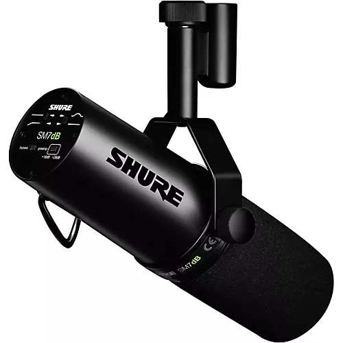 Shure SM7dB Dynamic Vocal Microphone With +28dB Built-in Active Preamp - musicians--Friend