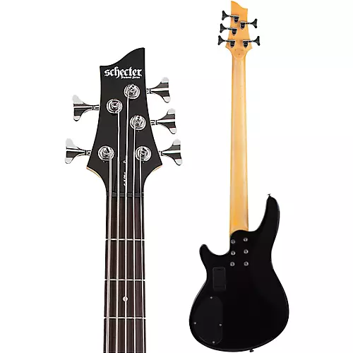Schecter Guitar Research C-5 Plus Electric Bass See-Thru Cherry Burst - musicians--Friend