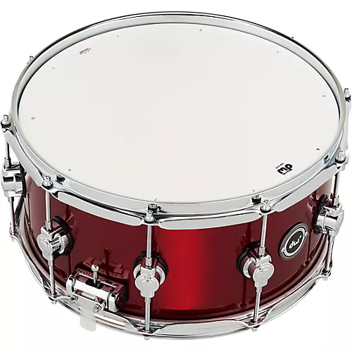 DW DWe Wireless Acoustic/Electronic Convertible Snare Drum 14 x 5 in. Lacquer Custom Specialty Black Cherry Metallic - musicians--Friend