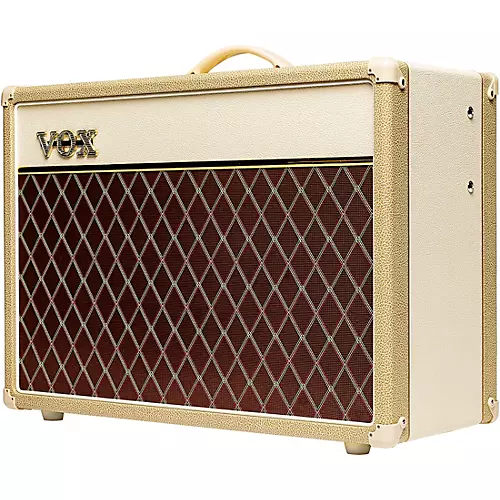 VOX Limited-Edition AC15 15W 1x12 Creamback Combo Guitar Amp Tan on Tan - musicians--Friend