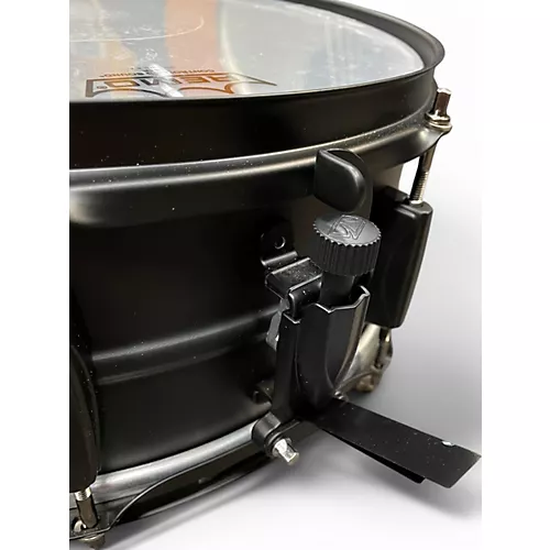 Used TAMA 14X5.5 Metalworks Snare Black Drum Black 211 - musicians--Friend