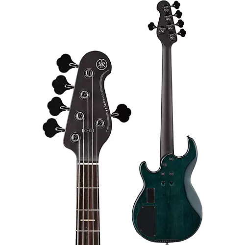 Yamaha BB735A Limited Edition 5-String Electric Bass Indigo Blue - musicians--Friend