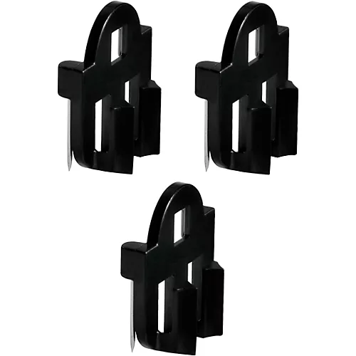 Shure RPM40SVM Twinplex Vampire Sticky Mount - qty.3 Black - musicians--Friend
