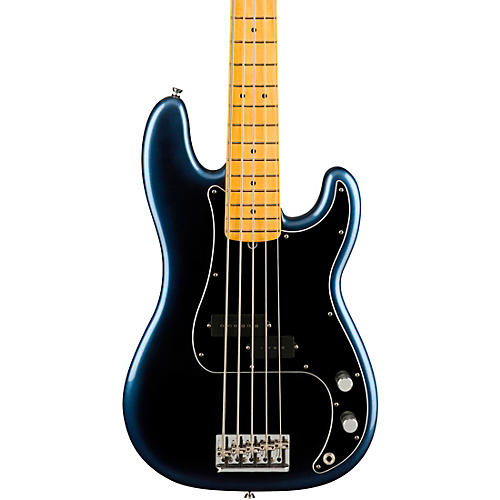 Fender American Professional II Precision Bass V Maple Fingerboard Miami Blue - musicians--Friend