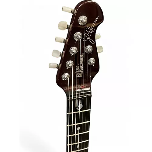 Used Ernie Ball Music Man JP12 7-String Cherry Sugar Solid Body Electric Guitar Cherry Sugar - musicians--Friend