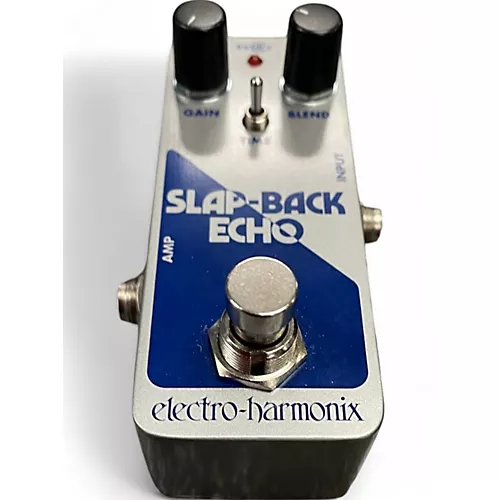 Used Electro-Harmonix SLAP-BACK ECHO Effect Pedal - musicians--Friend