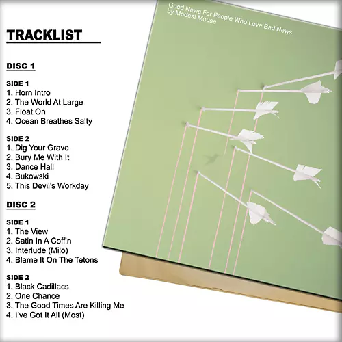 Modest Mouse - Good News for People Who Love Bad News Vinyl LP - musicians--Friend