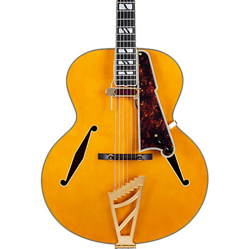 D'Angelico Excel Style B Archtop Electric Guitar Amber - musicians--Friend
