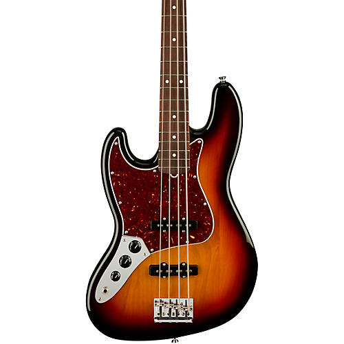 Fender American Professional II Jazz Bass Rosewood Fingerboard Left-Handed 3-Color Sunburst - musicians--Friend