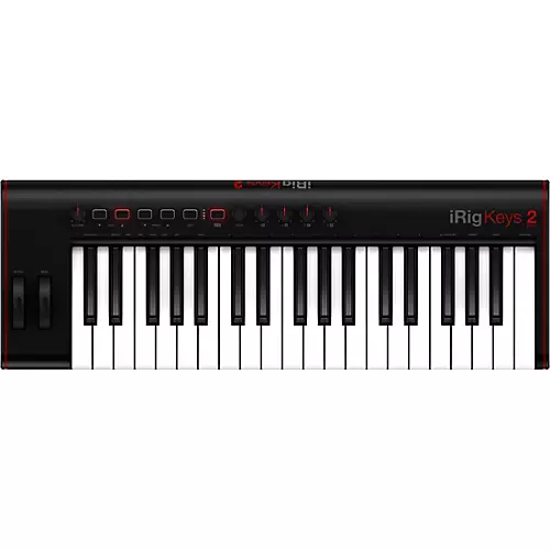 IK Multimedia iRig Keys 2 Pro 37-Full-Size-Key Controller for iPhone, iPad and Mac/PC With SampleTank SE - musicians--Friend