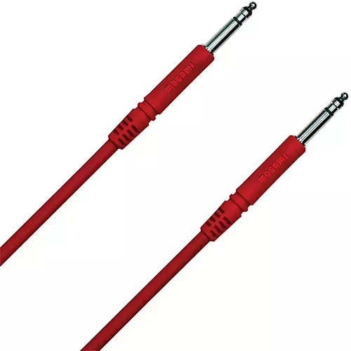 Mogami Pure Patch TT-TT Patch Cable Red 18 in. - musicians--Friend