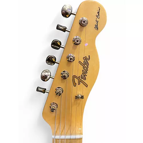 Used Fender Custom Shop Albert Collins Telecaster NOS Natural Solid Body Electric Guitar Natural - musicians--Friend