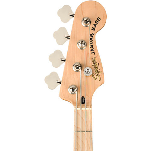 Squier Affinity Series Jaguar Bass H Maple Fingerboard Black - musicians--Friend