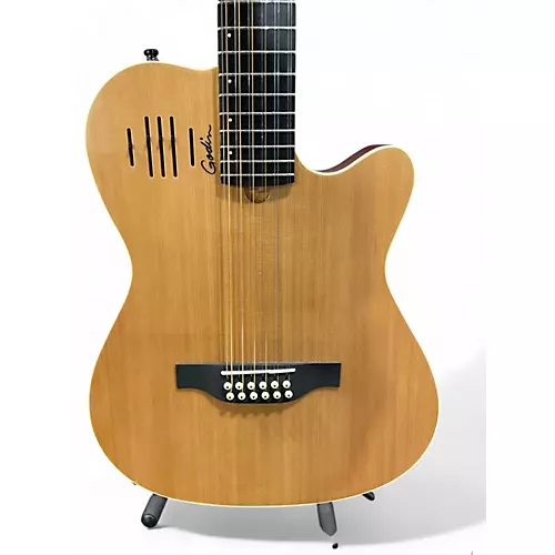 Used Godin A12 NATURAL 12 String Acoustic Guitar NATURAL - musicians--Friend