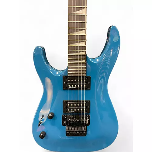 Used Jackson JS32 Dinky Left Handed BLUE Electric Guitar BLUE - musicians--Friend